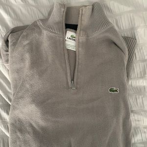 Lacoste Quarter Zip Pullover